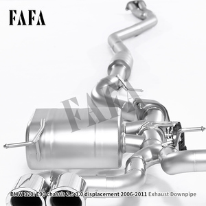 Para BMW 320i/328i/<span class=keywords><strong>330i</strong></span>/ F30/F35 <span class=keywords><strong>E90</strong></span> 2,0 T 2,5 3,0 2006-2020 Sistema de escape sintonizado CAT back tubo de escape válvula de escape electrónica - Product Image 5