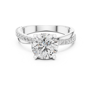 Elegante Anillo de Diamantes Plateado para Mujer, Joyería Brillante de Moda, Ideal para Bodas, Compromisos, Fiestas y Regalos para Ocasiones Especiales - Product Image 4