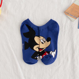 Chaussettes en coton personnalisées, pour femmes, motif <span class=keywords><strong>Mickey</strong></span>, invisibles, de dessin animé, de haute qualité, usine - Product Image 3