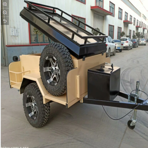 Caravane de camping tout-terrain avec cuisine pour aventure en plein air 4x4 - Product Image 6