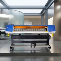 Impresora de Gran Formato de 1.8m con Cabezal Único XP600 F1080 I3200 para Pancartas, Vinilos y Adhesivos