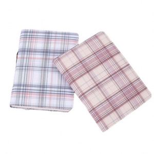 A5 Plaid Linen Fabric Hardcover Thermal Binding Notebook With Custom Logo <b>Gift</b> Bv-Fnh32 - Product Image 1