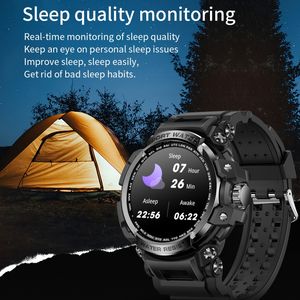 Reloj inteligente LC16 para hombre IP68 resistente al agua BT llamadas deportes Monitor de sueño modo Multideportivo Compatible Android IOS carga magnética - Product Image 5