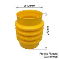 5100031986 Soufflet de compactage pour Wacker Rammer, soufflet d'impact en TPU pour BS600 BS60-2i BS60-4 DS70 AS60 MS62 BS68