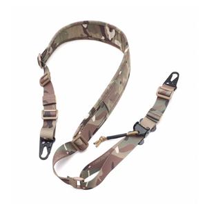 Sangle de fusil réglable rapide avec crochet HK, sangle tactique rembourrée à 2 points, sangle d'épaule tactique, accessoires de chasse - Product Image 3