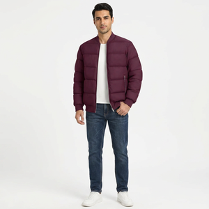 Chaqueta Acolchada al por Mayor, Chaqueta Acolchada Ligera Personalizada, Chaqueta con Capucha Holgada y Extra Grande para Hombres, Mujeres y Niños - Product Image 1