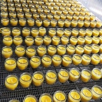 Bougies en cire de soja de luxe personnalisées en gros, rouges, bleues, vertes, pour Diwali et la Fête des Pères