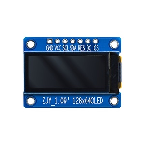 1.09นิ้ว64x128โมดูลจอแสดงผล OLED โมดูล SSD1312อินเทอร์เฟซ SPI หน้าจอ OLED พร้อมแผงควบคุม PCBA - Product Image 4