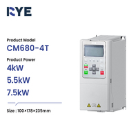 Variateurs de fréquence série CM680 4KW 5.5KW 7.5KW, convertisseurs de fréquence triphasés 380V