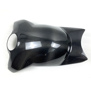 Cubierta de tanque de combustible de fibra de carbono, Protector para Panigale V4 V4S <span class=keywords><strong>V4R</strong></span> Streetfighter V4 V4S, <span class=keywords><strong>2019</strong></span> + - Product Image 4