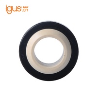 Pelicin mandiri Jerman IGUS KGLM bantalan 2mm-30mm KGLM-10 KGLM-12 KGLM-14 KGLM-18 KGLM-20 bantalan bulat Resin