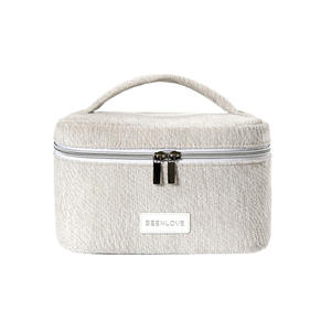 Bolsa de maquillaje Beenlove de gran capacidad, estuche cosmético portátil, bolsa de viaje para guardar maquillaje - Product Image 5