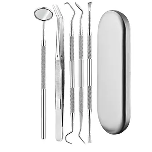 Hot Sell Dental Hygiene Tool Kit Instruments Dentist Tartar Scraper Scaler set