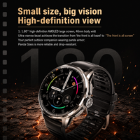 Jam Tangan Pintar 2026 H100 4G untuk Unisex, Asisten AI, Kartu SIM, Memori 32GB dengan Kamera untuk Mengambil Gambar dan Video, Layar AMOLED, Panggilan BT