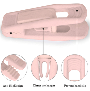 Vente en gros de cintre en velours noir flocage de qualité supérieure durable Organisateur de vêtements en fer et en métal avec cintres - Product Image 5