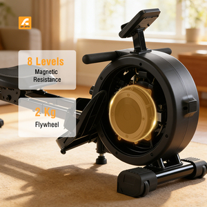 Máquina de <span class=keywords><strong>Remo</strong></span> Profesional, Equipo de Gimnasio, Máquina de Cardio de <span class=keywords><strong>Remo</strong></span> con Resistencia de Aire, <span class=keywords><strong>Remo</strong></span> Indoor - Product Image 4