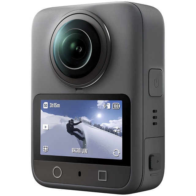 8K Panoramic DJI Action Camera Osmo 360, CMOS Sensor & Image Stabilization for Diving, Motorcycle Riding & Skiing