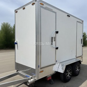2025 Mobile2 Station <b>Portable</b> Restroom Caravan VIP Mobile <b>Toilet</b> Trailer - Product Image 4