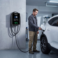 Support à dégagement rapide, prêt pour la flotte, compact, intelligent, en TPU, chargeur mural Byd 7 kW, stations de recharge pour voitures électriques