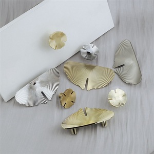 Poignée et bouton de meuble ronds modernes et minimalistes en alliage de zinc, 96 mm, 128 mm, style luxe léger - Product Image 4