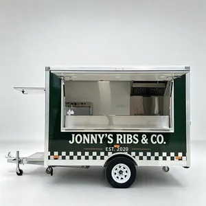 Carrito de Comida Rápida Popular en Australia para Pizza, Tacos, Chocolate, Dulces y Palomitas de Maíz, Remolque Móvil con Certificación CE - Product Image 1