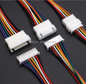 Jst xhr 2.54mm <span class=keywords><strong>3</strong></span> pin kết nối 20 pcs nam cắm và 20 pcs nữ ổ cắm micro dây kết nối với 100mm cáp mở rộng AWG 26 - Product Image 3