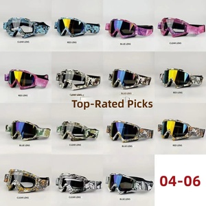 <span class=keywords><strong>Gafas</strong></span> de Ciclismo, Esquí y Motociclismo con Montura Completa, Lentes Intercambiables de TPU y PC, Unisex, con Impresión por Transferencia de <span class=keywords><strong>Agua</strong></span> Transfronteriza - Product Image 3