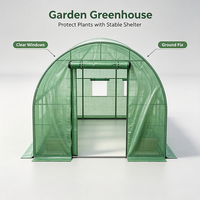 Serre de jardin à usage domestique et agricole, plusieurs tailles disponibles pour le jardinage amateur et l'agriculture à petite échelle
