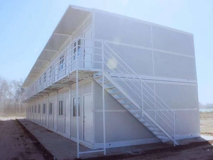 X gấp container nhà văn phòng bán chạy nhất prefab gấp nhà mô-đun thép tạm thời nhà tiền chế - Product Image 6