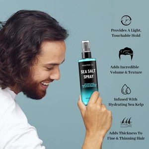 <span class=keywords><strong>Spray</strong></span> de sel marin pour hommes en marque privée, <span class=keywords><strong>spray</strong></span> texturisant naturel pour cheveux, ajoute du volume, fournitures de barbier personnalisées, <span class=keywords><strong>spray</strong></span> de sel marin pour cheveux - Product Image 2