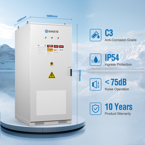ตู้เก็บแบตเตอรี่261kWh สำหรับ EV สถานีชาร์จ C & I CE ได้รับการรับรอง - Product Image 1