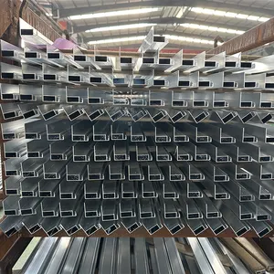 Fabricantes Processamento De Perfil De Alumínio Moldura Solar Liga De Alumínio Quadro De Painel Fotovoltaico Processamento Industrial