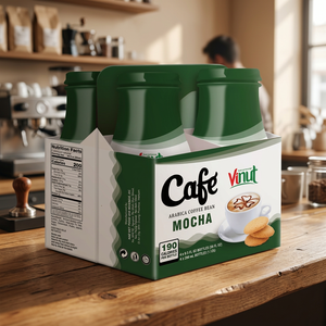 ขวดกาแฟมอคค่า280มล. วินัทเวียดนามตัวอย่างฟรีฉลากสินค้าใหม่ - Product Image 2