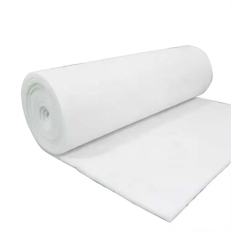 EM bahan pengisi selimut ekonomis dapat dicuci serat katun vertikal 100% poliester alas untuk Sofa