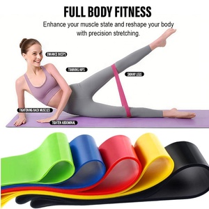 Đa mức độ chuyên nghiệp đàn hồi vật lý trị liệu Resistance Bands thiết lập cho trên và dưới cơ thể tập thể dục với túi - Product Image 2