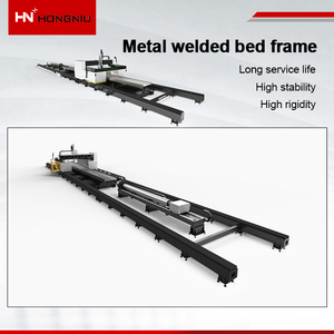 เครื่องตัดเล<span class=keywords><strong>เซ</strong></span>อร์โลหะแบบอัตโ<span class=keywords><strong>น</strong></span>มัติ CNC ขนาดใหญ่ 5 แก<span class=keywords><strong>น</strong></span> สำหรับตัดเหล็กเอชบีม รองรับรูปแบบ AI/PLT - Product Image 2