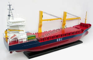 Modelo de Buque Petrolero BBC BREAK BULK - Maqueta de Madera - Product Image 5