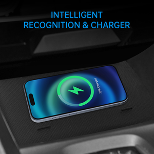 <span class=keywords><strong>Chargeur</strong></span> de <span class=keywords><strong>voiture</strong></span> sans fil Qi CARSOUL 15W, charge rapide, mains libres, installation sans perte pour Civic 2017-2020, conduite à gauche et à droite - Product Image 2