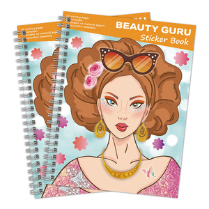 Ít thiết kế <span class=keywords><strong>s</strong></span>áng tạo hoạt động cuốn <span class=keywords><strong>s</strong></span>ách cô gái món quà tốt nhất DIY trang phục thời trang ăn mặc sticker hoạt động cuốn <span class=keywords><strong>s</strong></span>ách cho trẻ em - Product Image 3