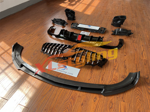 Kit de Accesorios para Auto: Difusor Trasero con Tubos de Escape, Parrilla GT, Splitter Delantero BRS para <span class=keywords><strong>Mercedes</strong></span> W213 - Product Image 4