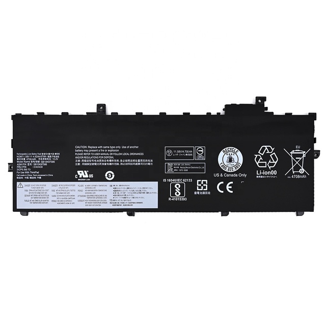 01AV430 SB10K97587 Laptop Battery for Lenovo ThinkPad X1 Carbon 5th Gen 2017 6th Gen 2018 01AV431 SB10K97588 01AV494 SB10K97586