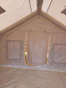 <b>Easy</b> Blow Oxford Waterproof PVC Portable Glamping <b>Tent</b> Air Inflatable <b>Tent</b> House Hand Pump for Family Weekend Camping - Product Image 4