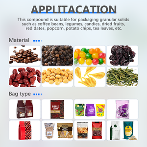 Automatic Premade Stand-Up <b>Pouch</b> Packaging Machine with Multihead Weigher for Dry Beans, Soybeans, Lentils and Pulses – 80 BPM - Product Image 2