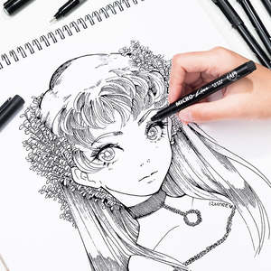 Hochwertiges 16-teiliges Set 3 Kombinationen MS-806B-12 Wasserfeste Farbige Fineliner-Stifte für Design, Kunst und Handwerk - Product Image 6