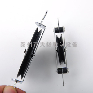 Single pulley, pulley system, fixed pulley, movable pulley, 4cm/7cm, <b>physics</b> and mechanics experimental equipment, teaching - Product Image 5