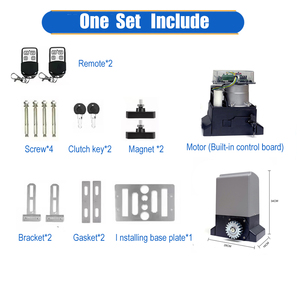 OFFRE SPÉCIALE FAIBLE COÛT 2000KG AC MOTEUR DE PORTE COULISSANTE AUTOMATIQUE OUVRE-PORTE POUR LOURD <span class=keywords><strong>PORTAIL</strong></span> <span class=keywords><strong>COULISSANT</strong></span> - Product Image 4