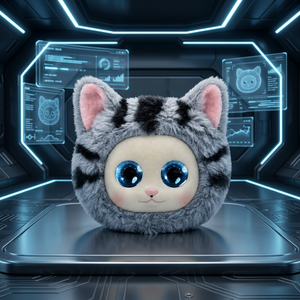 ตุ๊กตาหุ่นยนต์ AI แบบมีอารมณ์ ของเล่นสัตว์นุ่มนิ่มแบบโต้ตอบ เกมโต้ตอบอารมณ์ สนทนาหลายภาษา ช่วยเด็กเรียนรู้ - Product Image 1