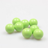 Billes de peinture gonflables OEM calibre 0,68, gelatin+PEG, couleur personnalisable, hydrosolubles, non toxiques, biodégradables, 2000 unités, 3,2-3,4g