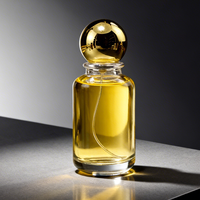 Flacon de parfum en verre cristal épais, finition mate, sérigraphie, marquage à chaud, couleur personnalisée, multi-capacités, fabrication en usine