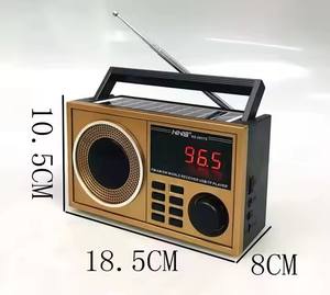 Vofull <span class=keywords><strong>Radio</strong></span> AM Fm Sw portable rétro multibande bon marché avec fonction sans fil intégrée BT et affichage LED TWS - Product Image 3